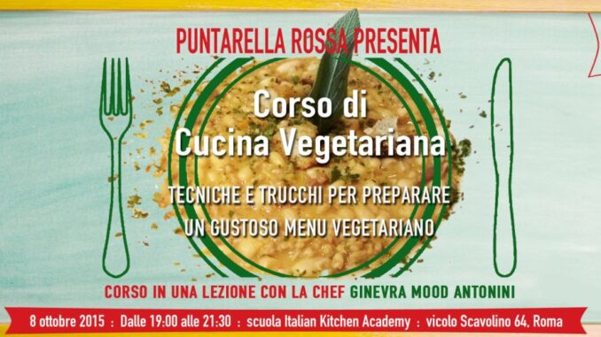 corso cucina vegetariana roma