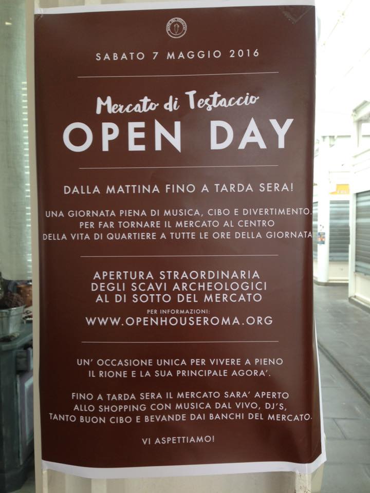 mercato di testaccio open day