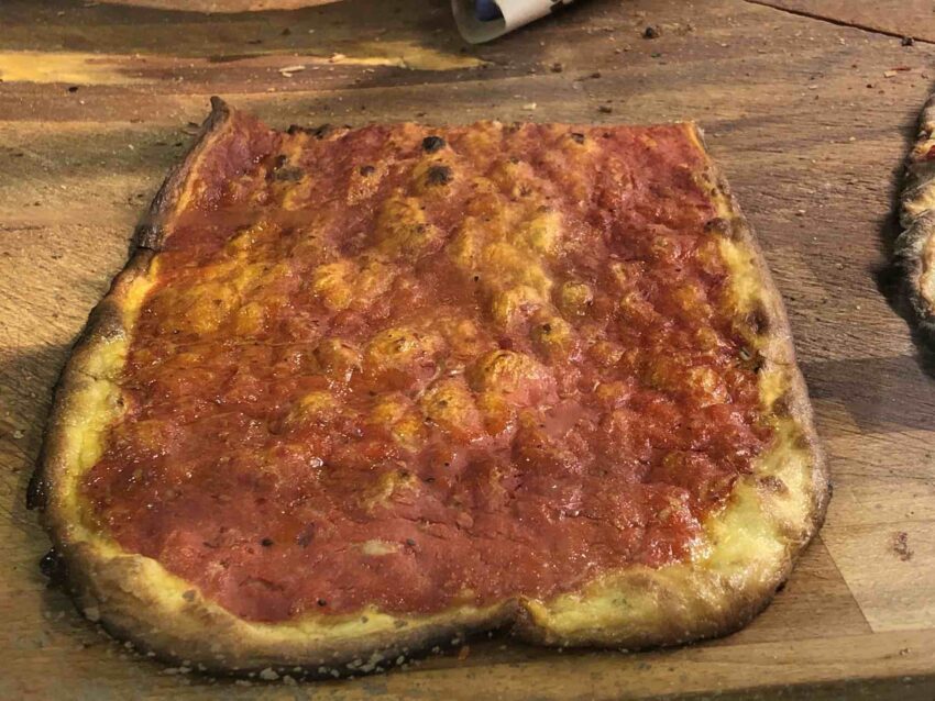 Pizza Rossa Antico Forno Roscioli