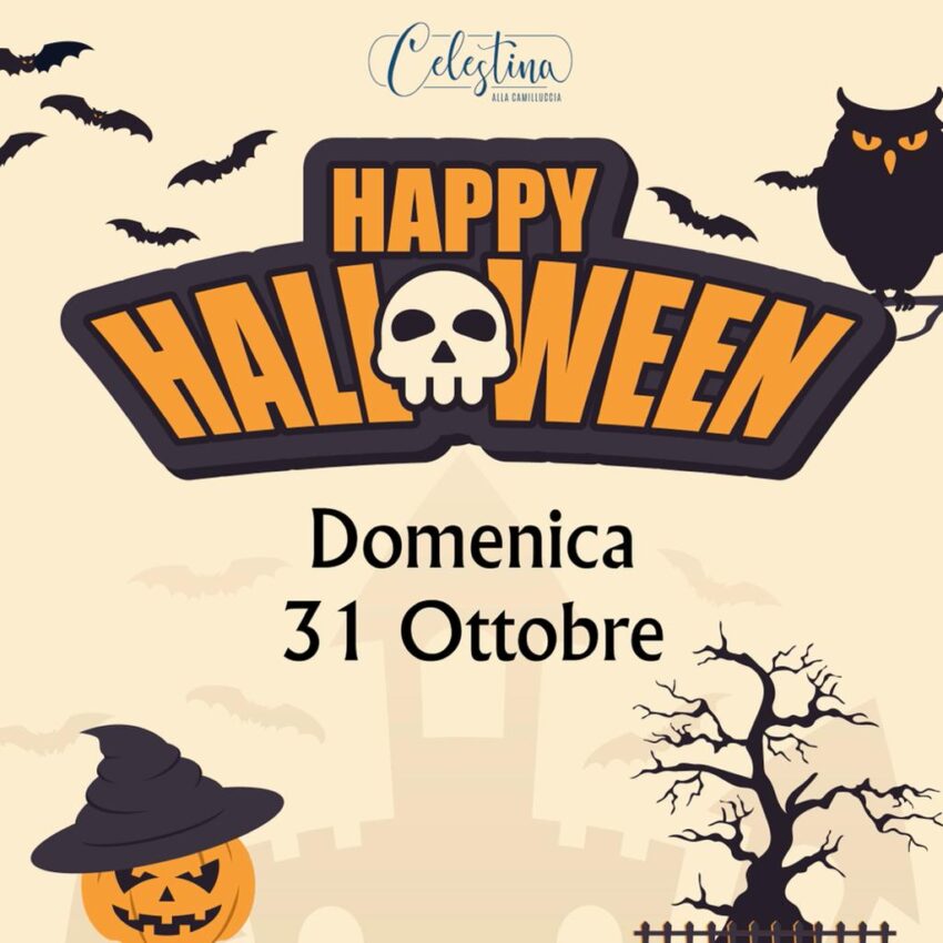 Celestina alla Camilluccia Roma halloween